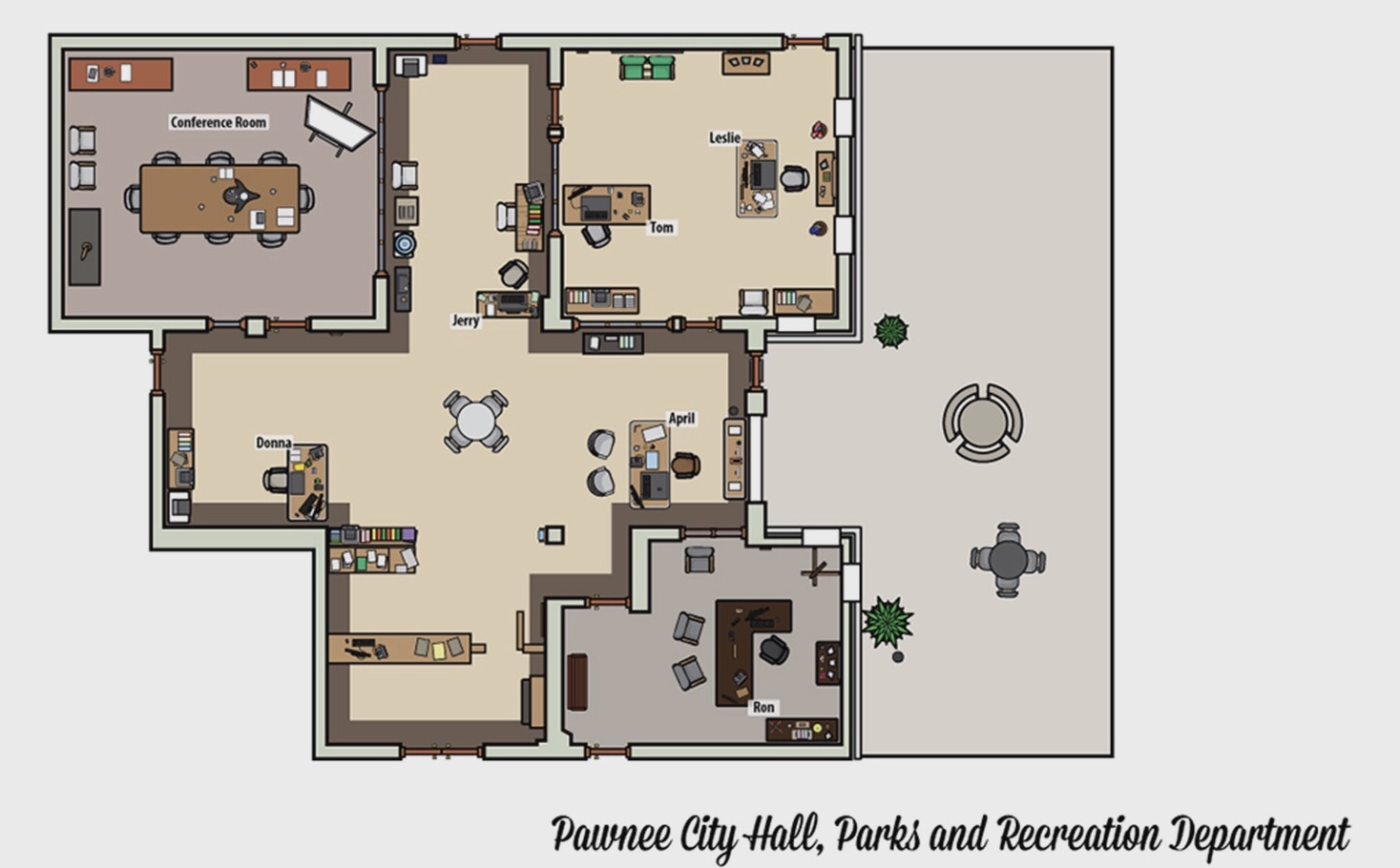 the map